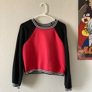 OLSENBOYE:Red Long-Sleeved Shirt